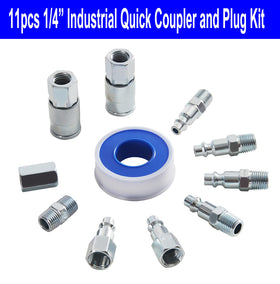 YOTOO steel fittings 11-piece with rust resistance.