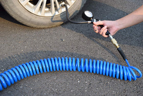 YOTOO two-pack blue air hoses ready for shop use