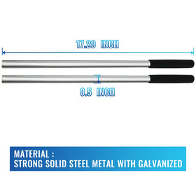 YoToolGDS winding rods with non-slip handle for improved grip during tensioning.