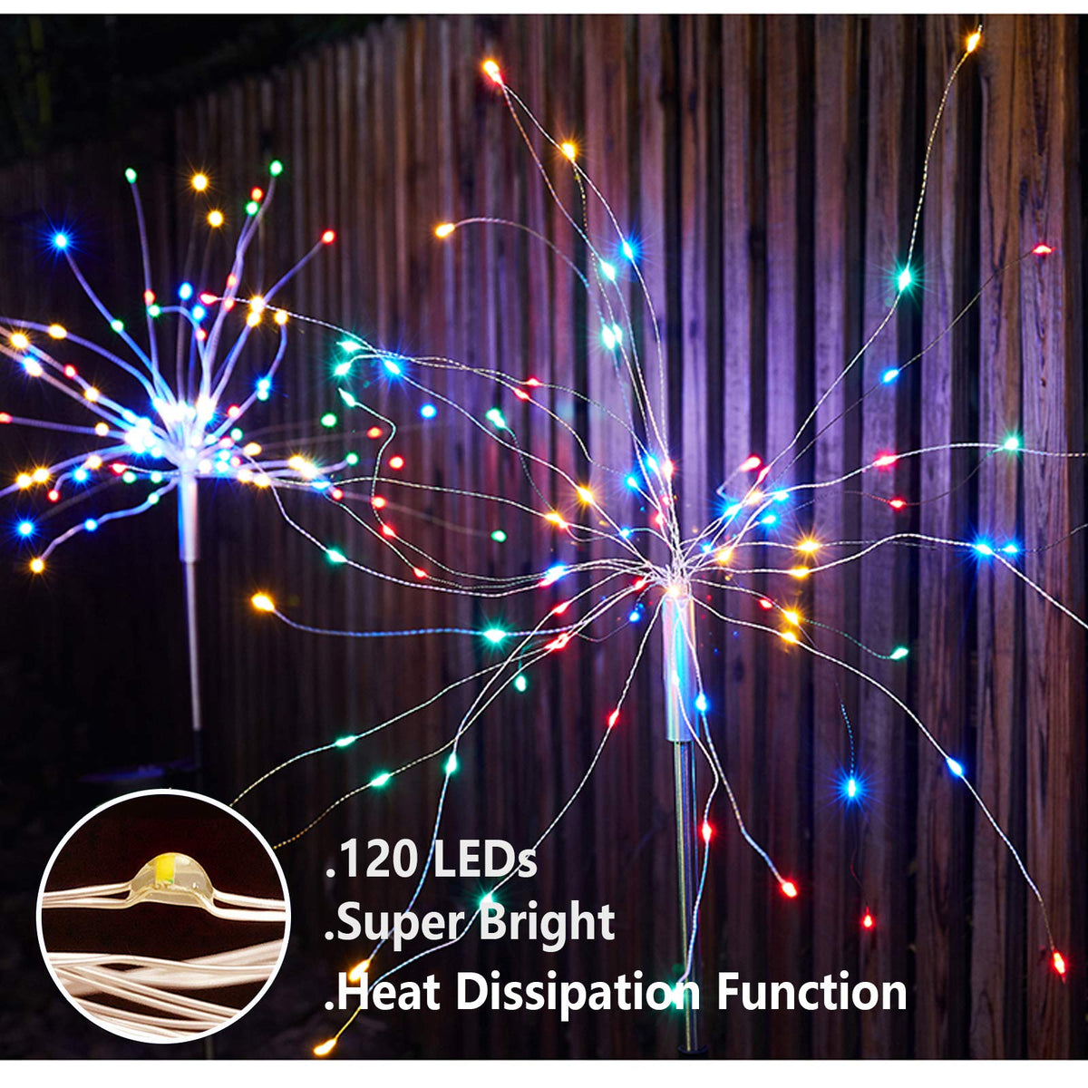 YOTOZU 600mAh Ni-MH battery delivers long nighttime illumination after daytime charging.