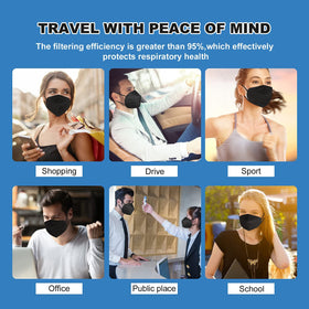 YOTU KN95 packaging designed for travel and easy carry.