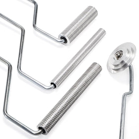 Youeon durable resin rollers with grooved aluminum for dispersion.
