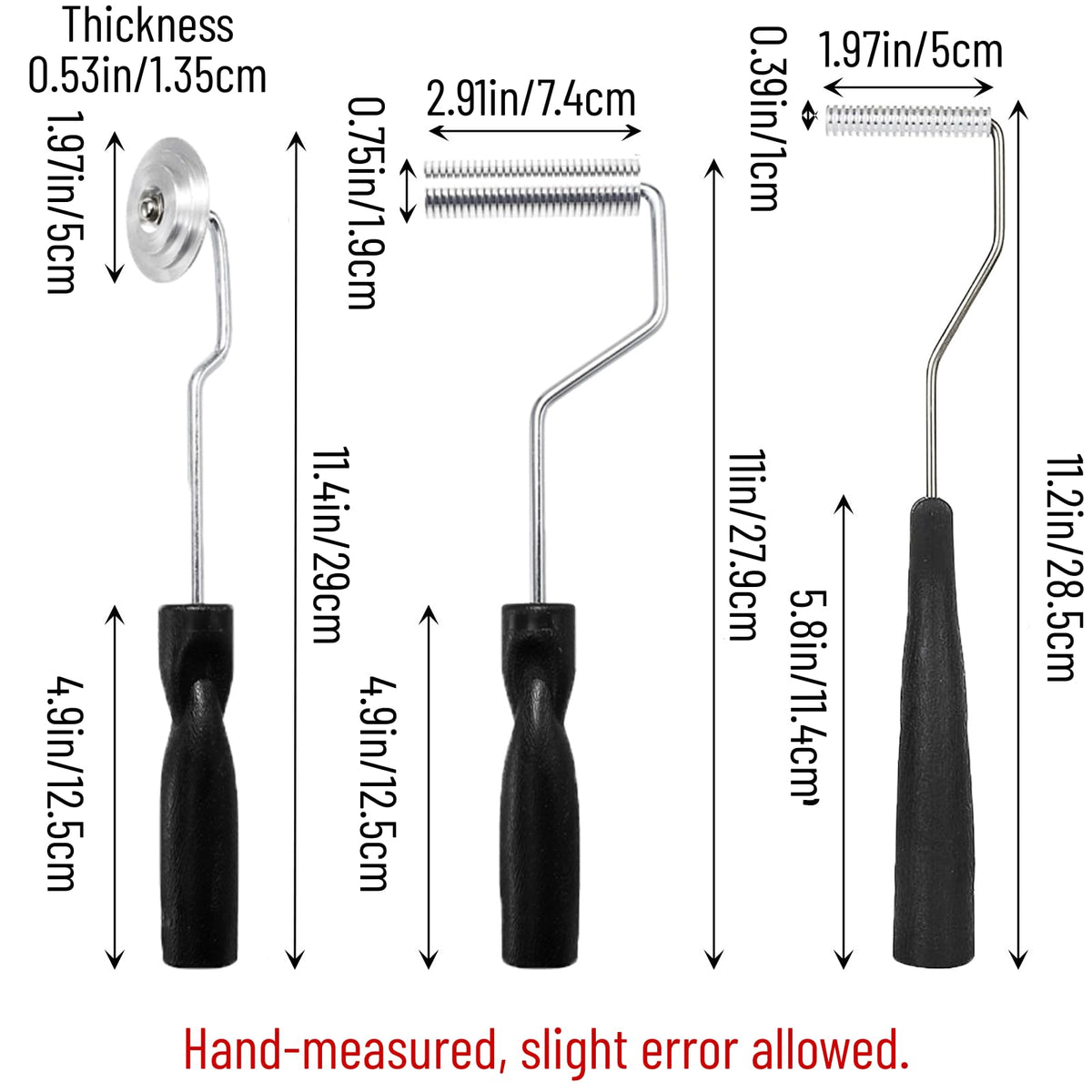 Youeon ergonomic handle design reduces fatigue during laminating.