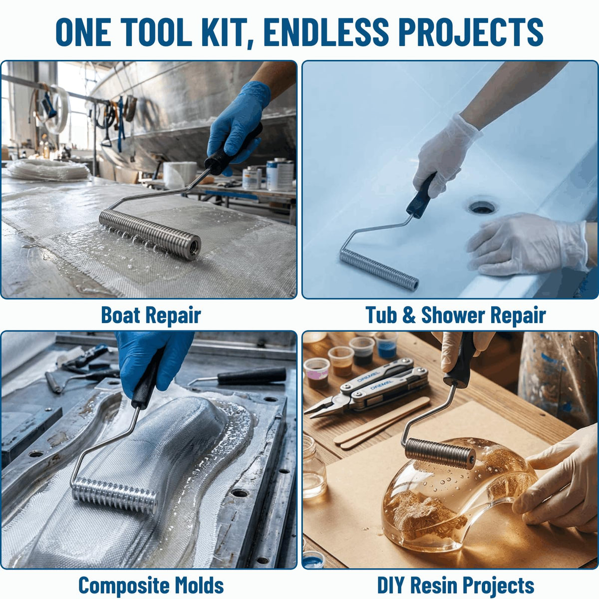 Youeon resin and epoxy projects benefit from even saturation.