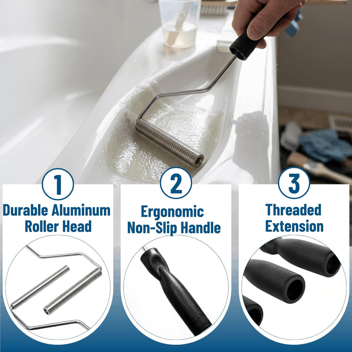 Youeon versatile kit for laminating, resin, epoxy, gelcoat.