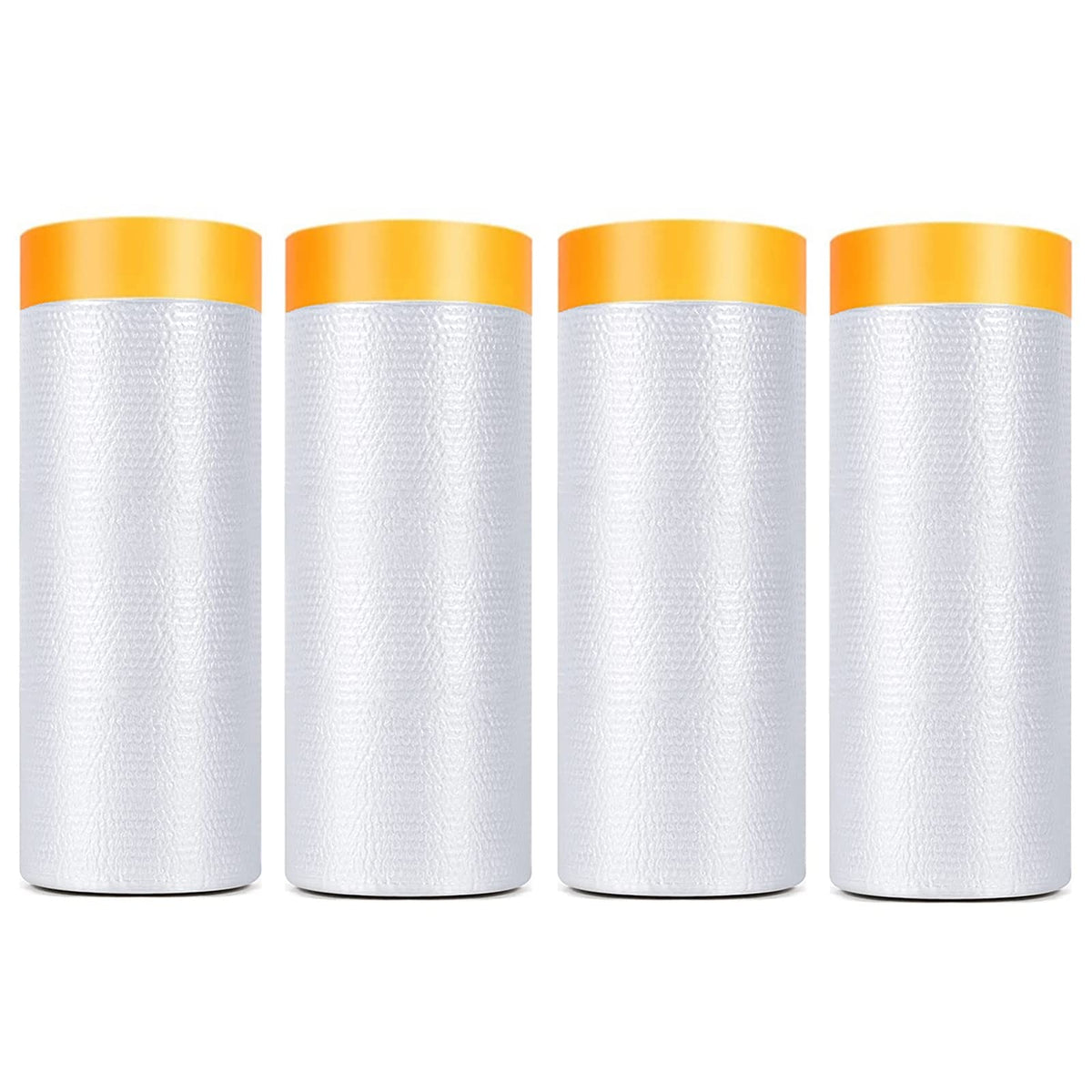 YOUMEIYUAN pre-taped masking film rolls protect surfaces during painting with clean removal and dust control.