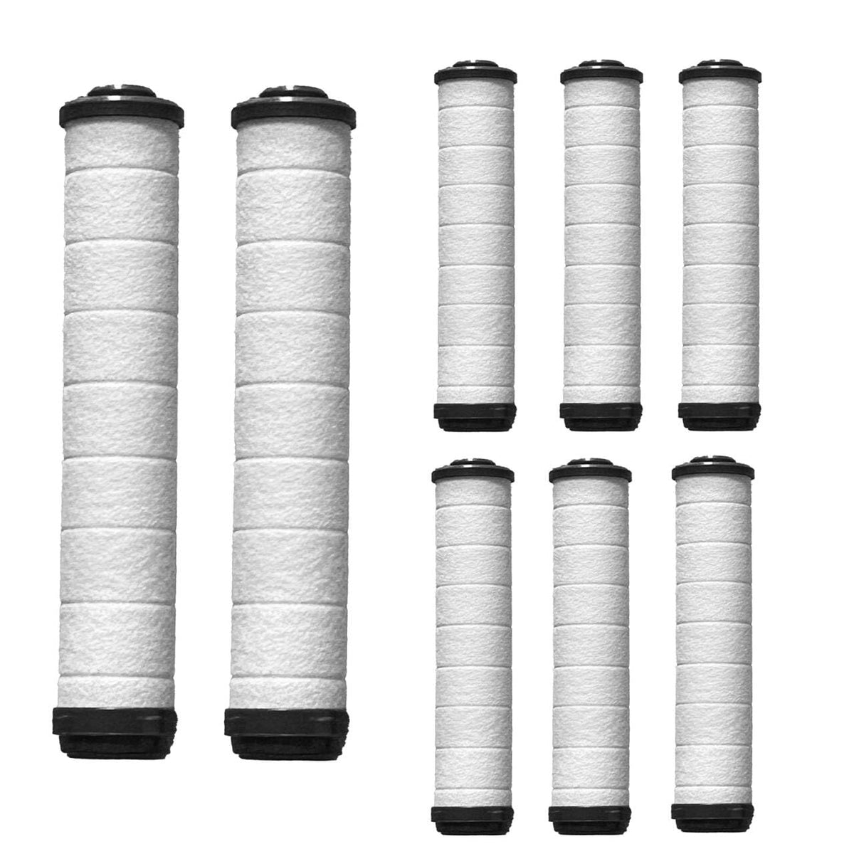 YOUMEIYUAN shower filter front view showing filtration for gentler water.