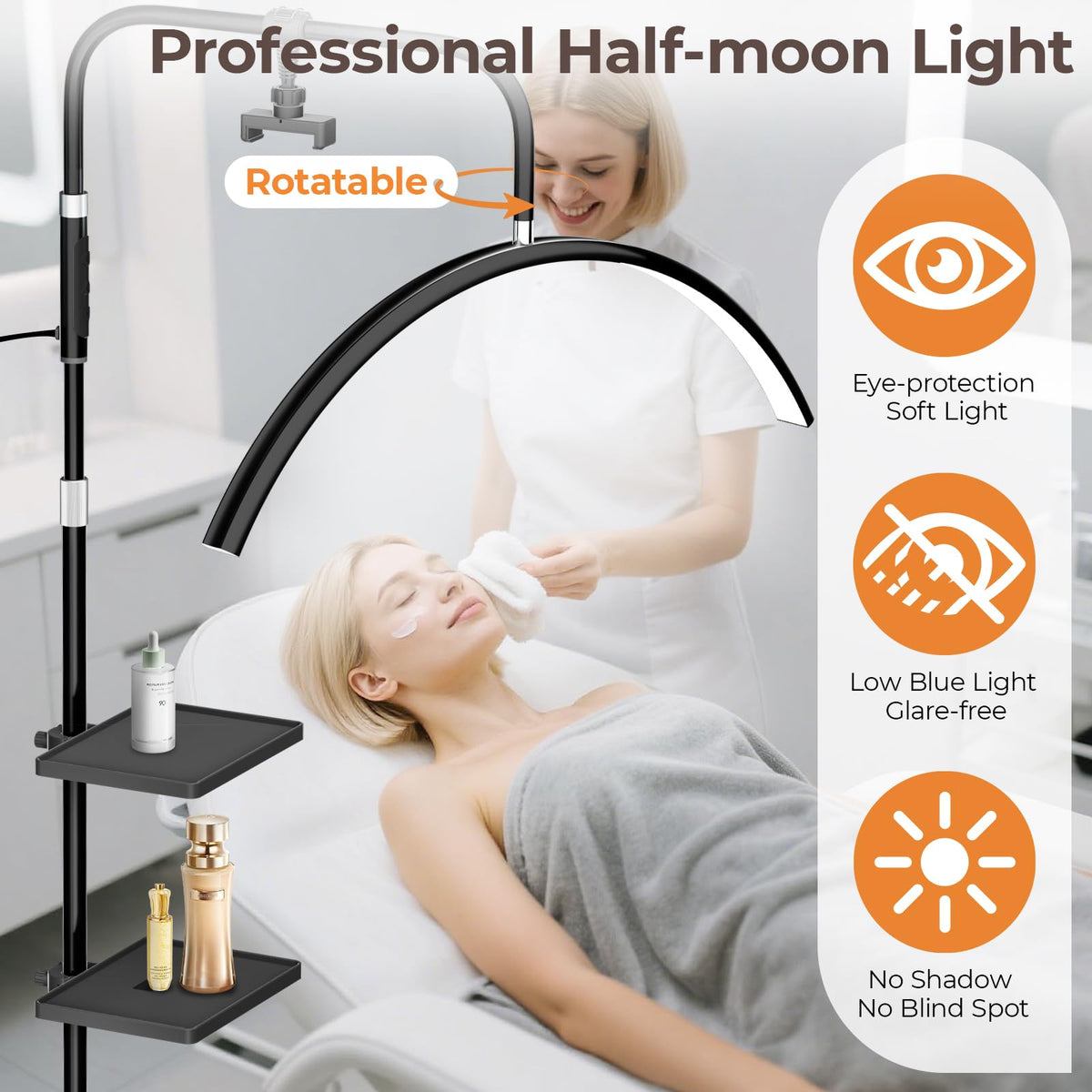Young Master lash lamp brightness and 1500 lumens provide clear visibility for precise work.
