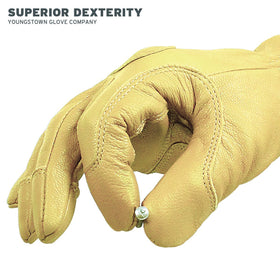 Palm and knuckle protection with second layer improves durability