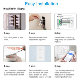 Youngzuth Smart Switch app control on mobile for remote access