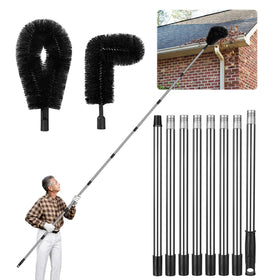 Younqiook gutter cleaner fully assembled for a 10.5ft ground reach.