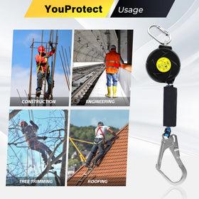 YouProtect construction industry lanyard designed for tough sites.