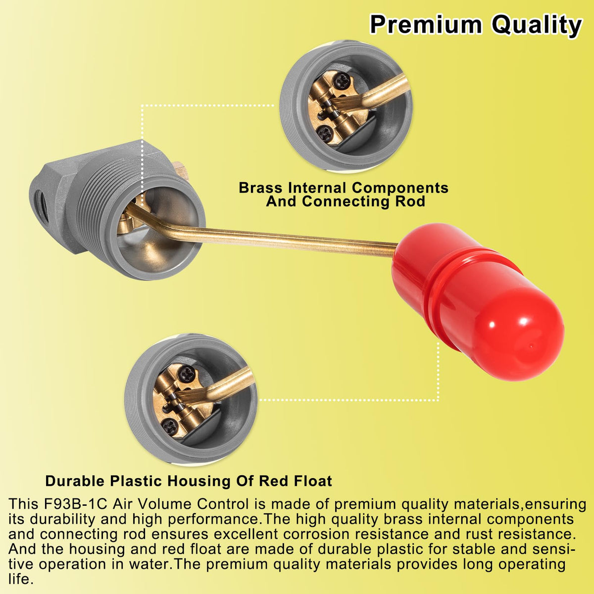 Yourour gauge-tap helps test pressure easily during setup.