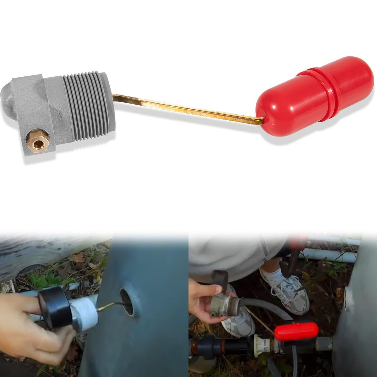 Yourour air-volume-control-deep-well stabilizes water pressure in residential storage tanks.