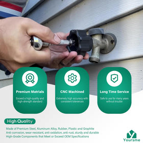 Yoursme hydrant parts in high-quality materials for durability.