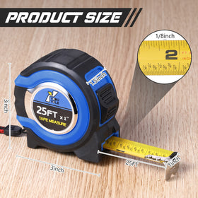 Youyole retractable tape measure with locking button for smooth use