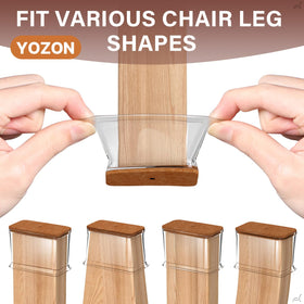 YOZON felt base cushions movement for quieter dining and living spaces