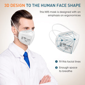 YQ YICHITA N95 mask with behind-head straps for stable, long-wear comfort.