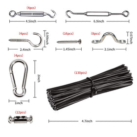 YQL eye screw hooks secure mounting points