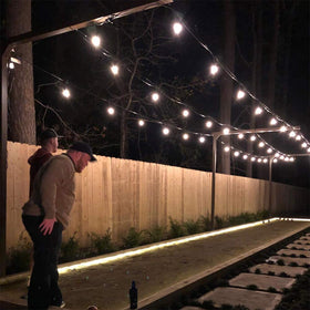 YQL patio garden hanging setup ideal for outdoor lighting