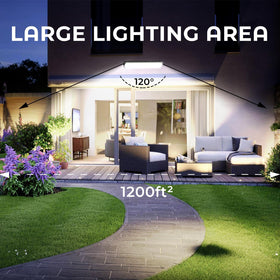 YQNLIFA 2Pack 100W Shop Light IP66 waterproof for indoor and outdoor use.