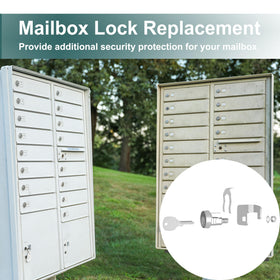 Yqwwda lock compatible with L-1172C, C9100, and C7120 mailboxes.