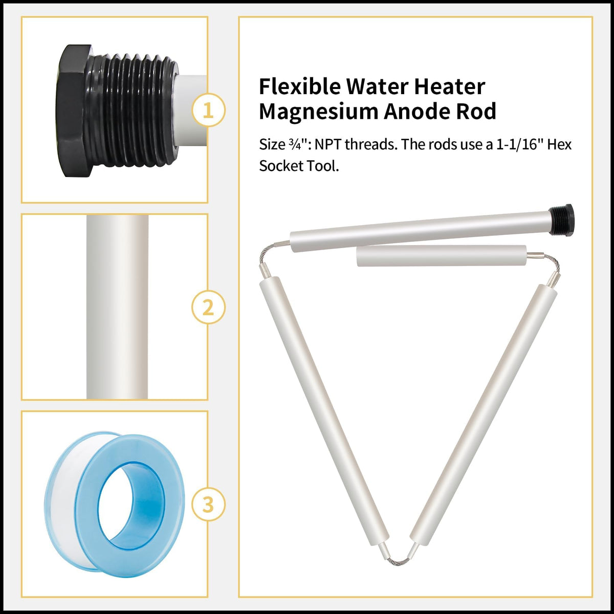 yrjns four-segment hinged design enables access in tight spaces
