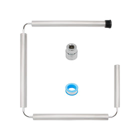 yrjns rod installed in a water heater ready for maintenance