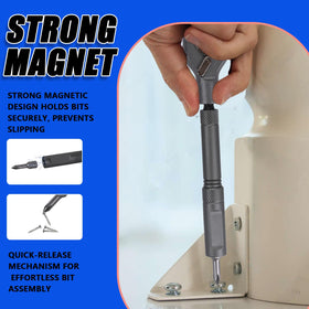 YrouGra detachable aluminum handle highlighting sturdy, lightweight construction.