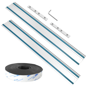 YRwzbp 110-inch guide rail for Makita compatible with precise cutting guidance