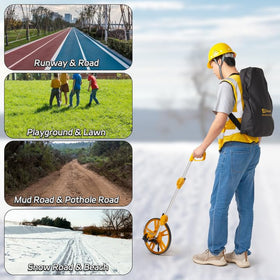 YS YUSON measuring wheel used for real estate and construction planning