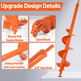Ytmshisan orange anti-rust coating close-up shows durable outdoor protection