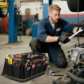 Ytonet 18-inch tool bag ergonomic handle reduces hand fatigue