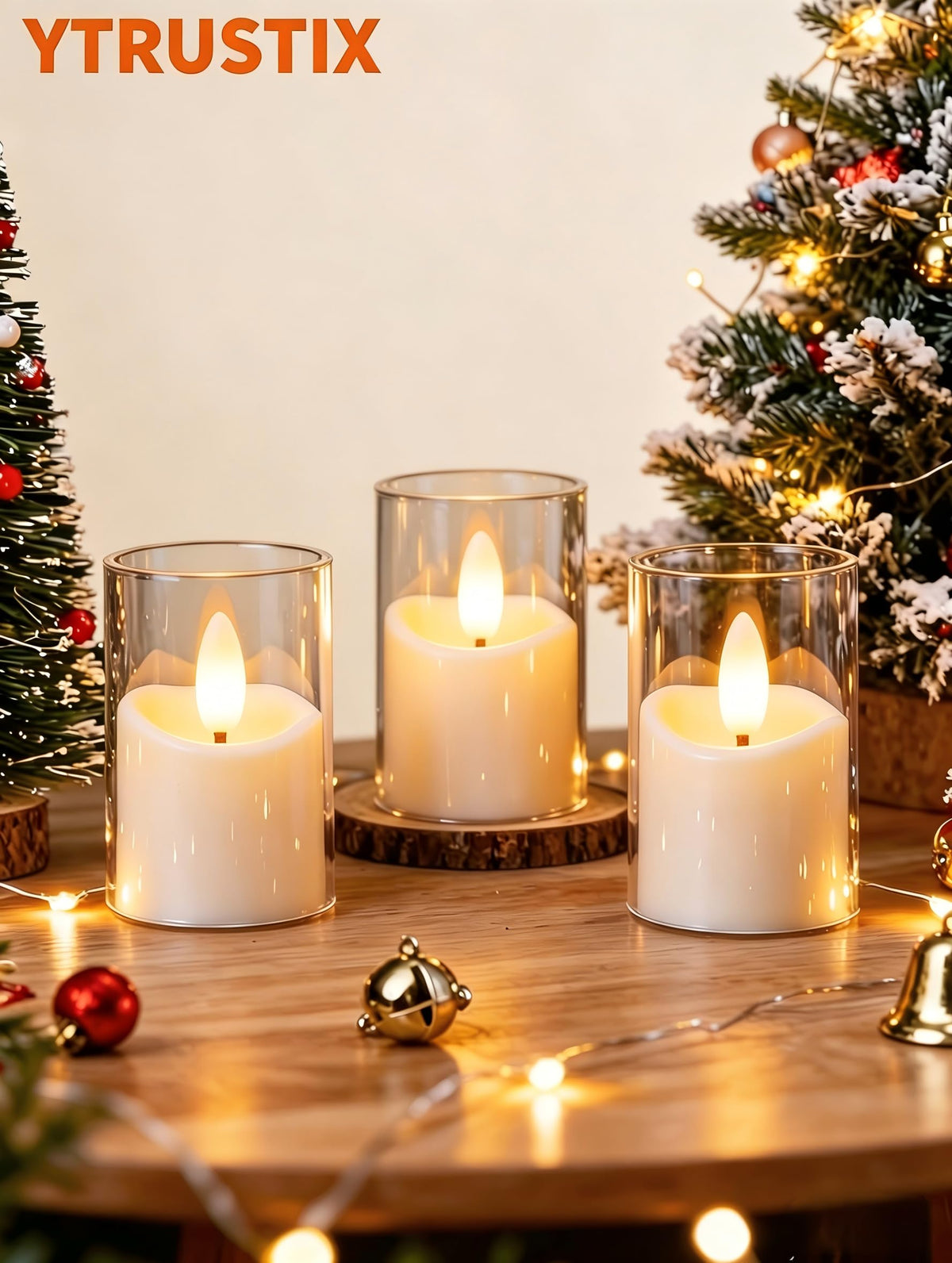 YTRUSTIX tea light timer setup for convenient auto off