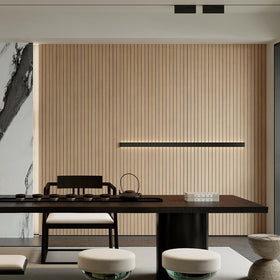 YU LI 3DH 3D slat detail adds depth and modern style