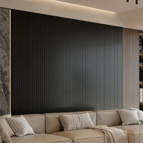 YU LI 3DH realistic wood grain texture adds warm, premium look.