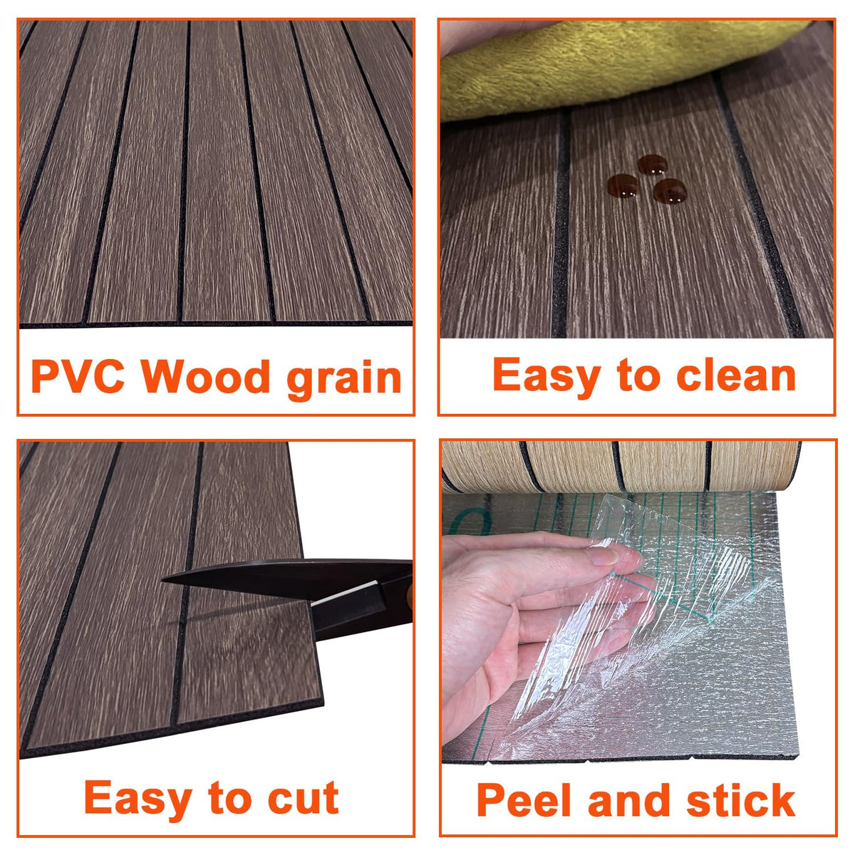 YU LI 3DH self adhesive backing enables quick DIY updates
