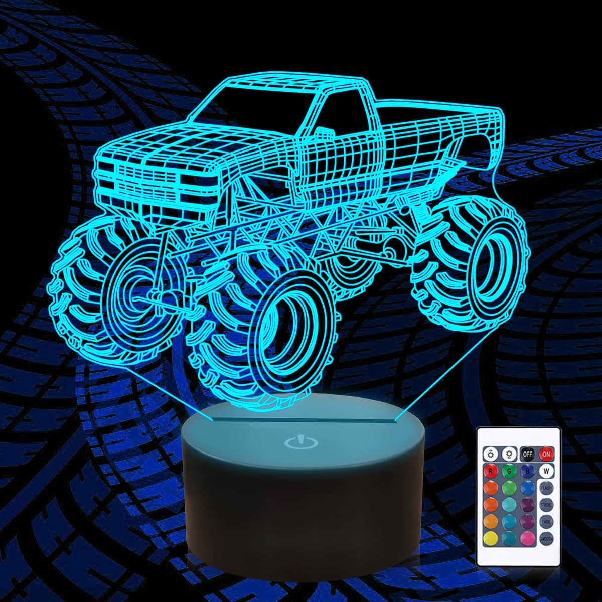YuanDian 3D Night Light bedroom decor and playtime companion
