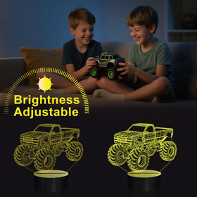 YuanDian 3D Night Light remote control for color modes