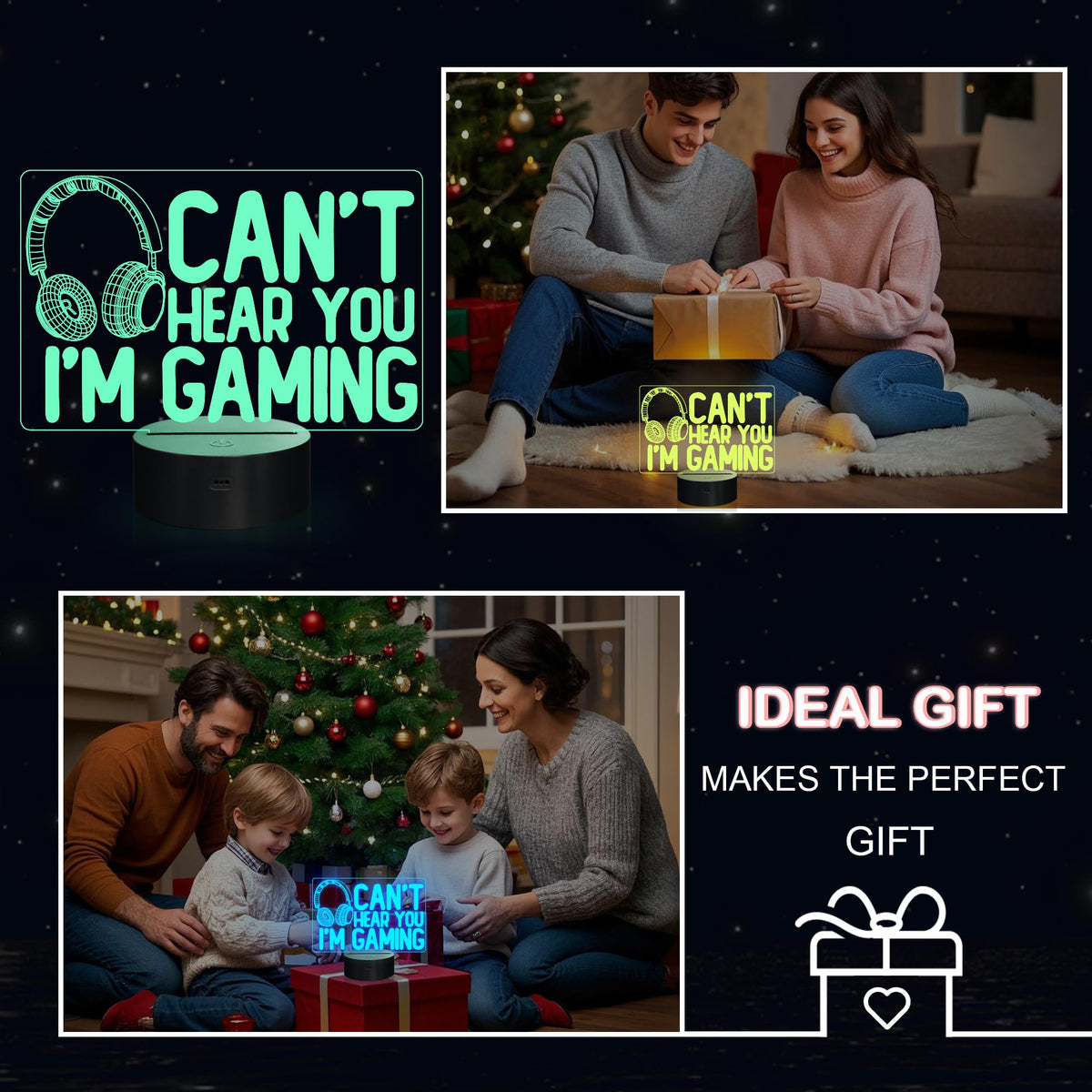 YuanDian gift-packaging night light ideal for birthdays and holidays