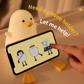 YuanDian portable duck night light with USB charging