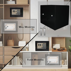 Yuanshikj steel door bolts image highlights robust dual locking for security.