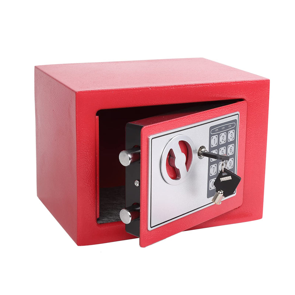 Yuanshikj electronic safe box front view for secure storage