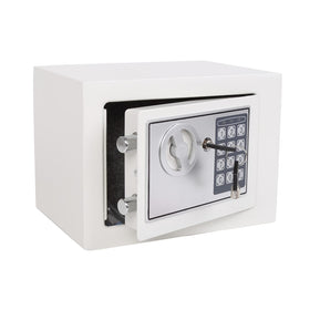 Yuanshikj electronic deluxe safe front view shows sturdy construction for valuable storage.