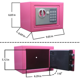 Yuanshikj safe wall-mount holes allow secure floor installation.