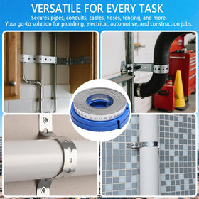 Yucime pre-punched holes simplify fastening with screws or nails for quick mounting.
