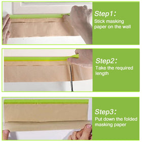 Yudahgan auto masking paper helps achieve precise masking lines during work.