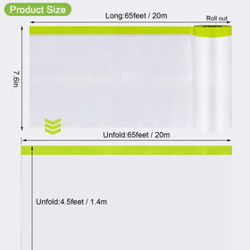 Yudahgan washi masking tape integrated with film for seamless masking.