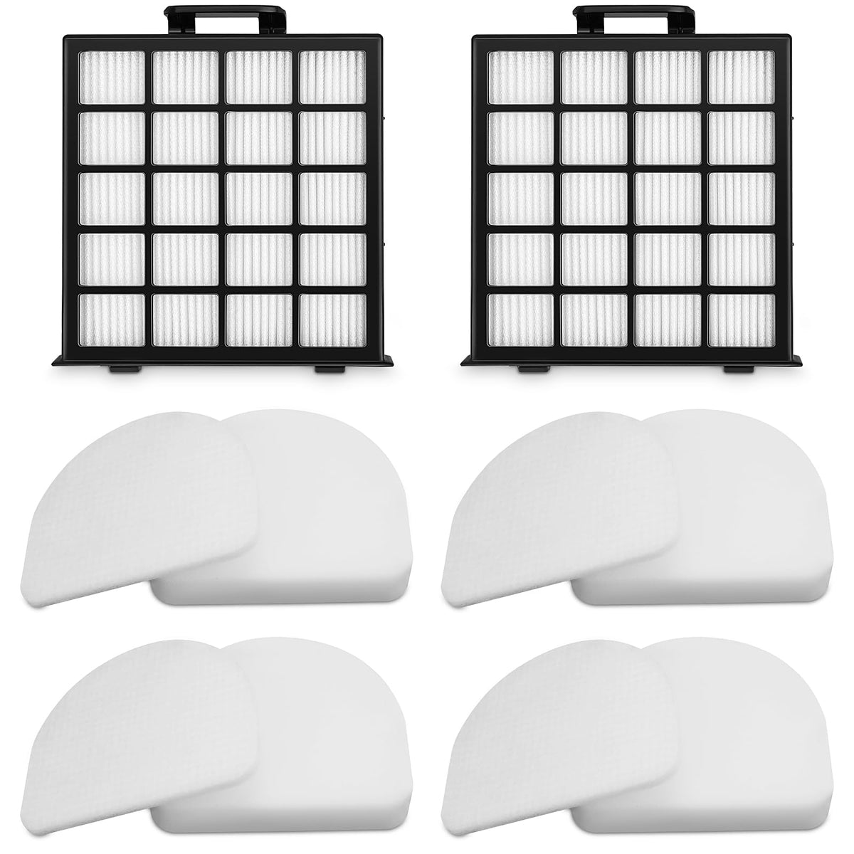 YUEFENG AZ4002 HEPA filter 2-pack for Shark Detect Pro Max improves suction efficiency
