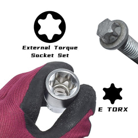 Yuesstloo chrome-vanadium steel sockets resist corrosion